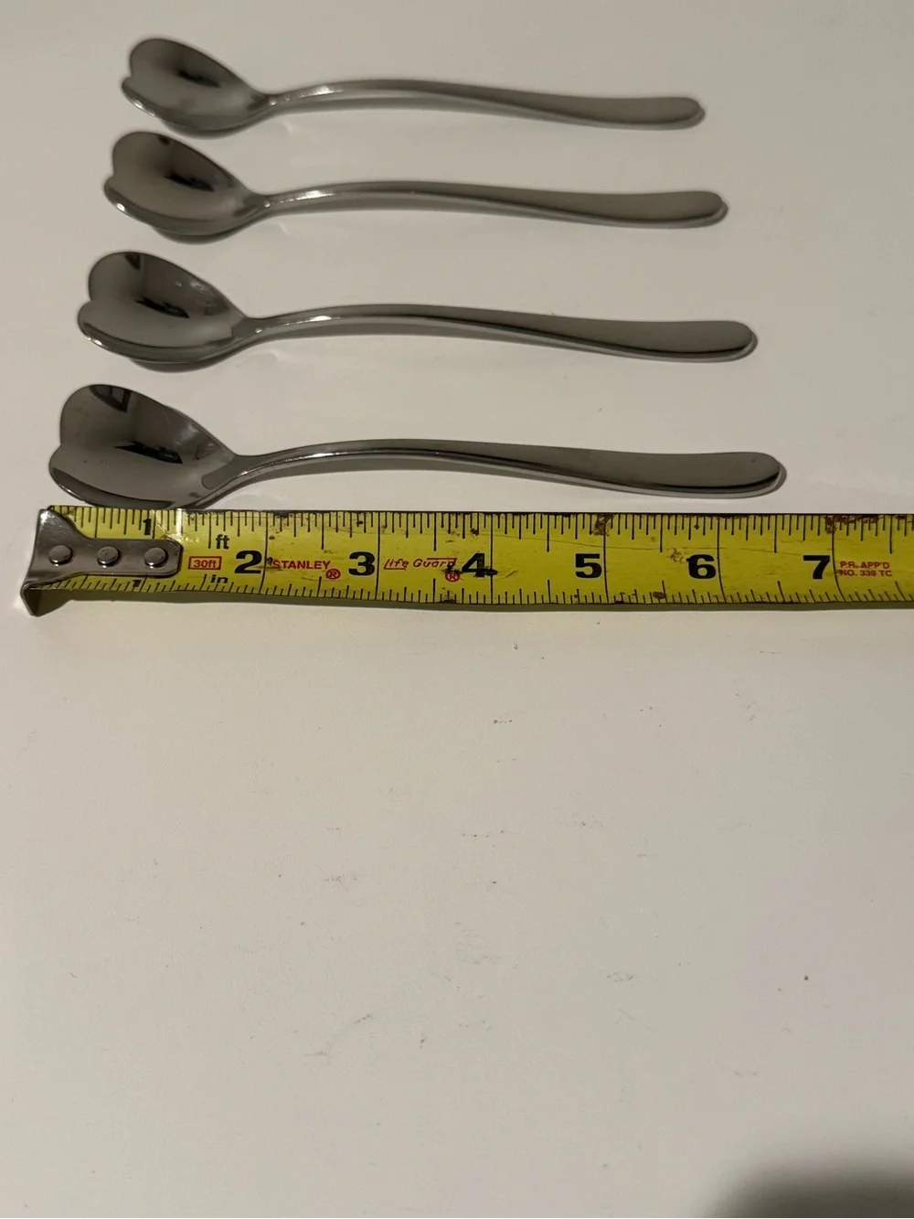 Heart teaspoons from Alessi